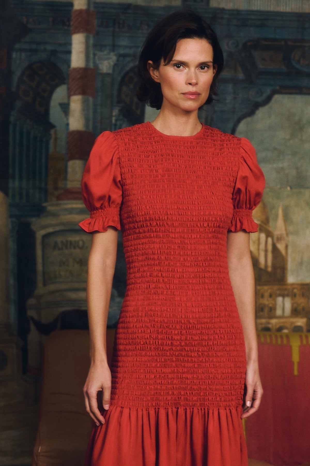 Rory Dress - Poppy Red - Maria de la Orden Rory Dress - Poppy Red - Maria de la Orden
