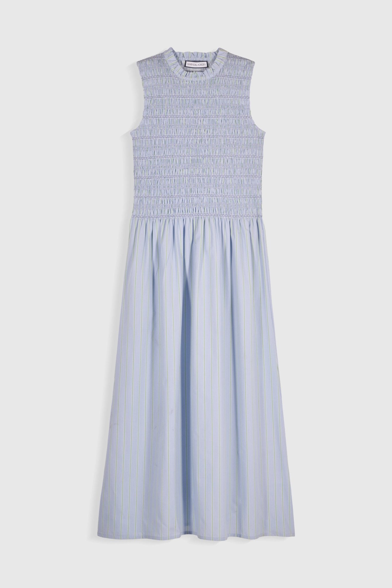 Saint Barth Dress - Sky Stripes - Maria de la Orden Saint Barth Dress - Sky Stripes - Maria de la Orden