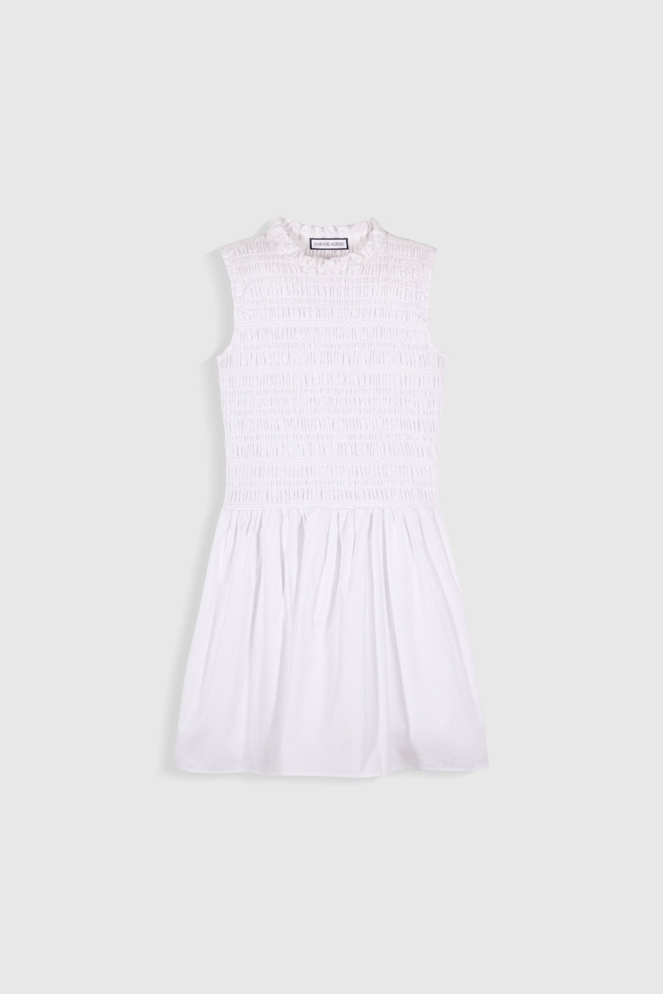 short white sleeveless dress Saint Barth Short Dress - White