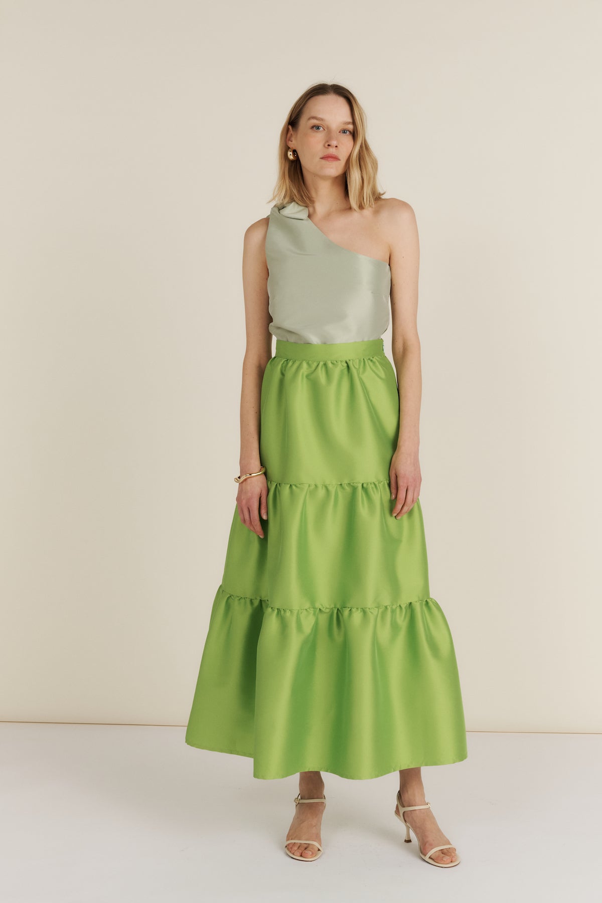 Maria de la Orden | Salome Skirt Green