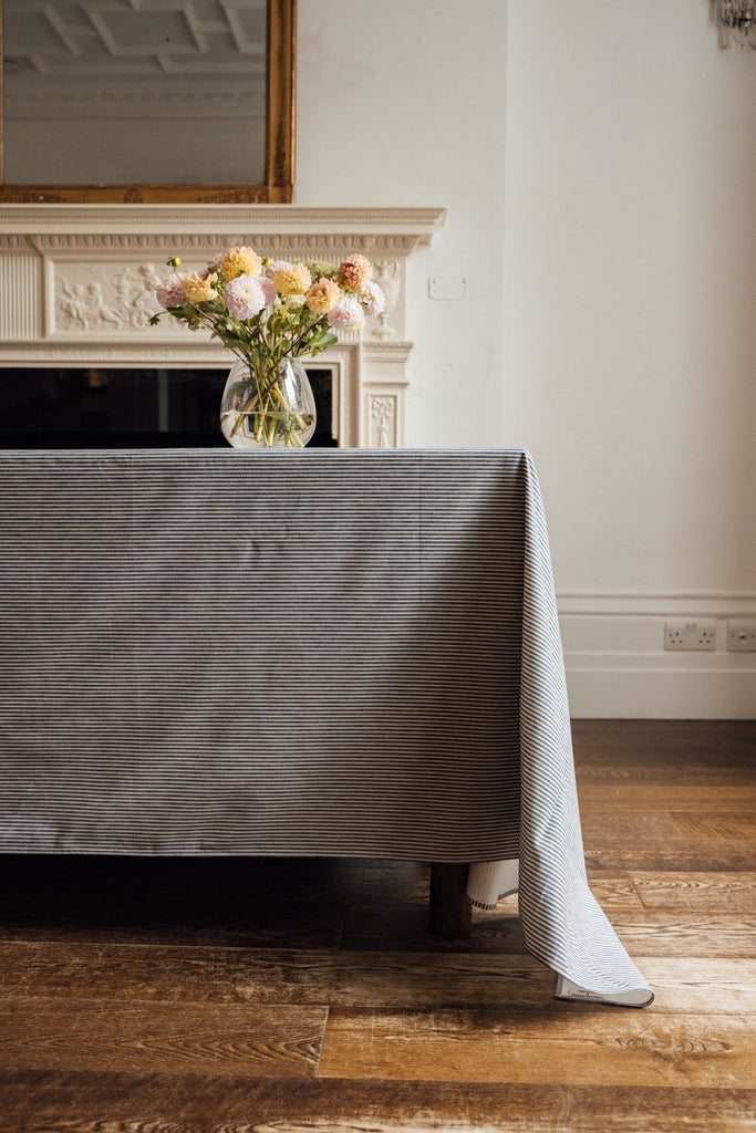 Tablecloth Blue Stripes - Maria de la Orden