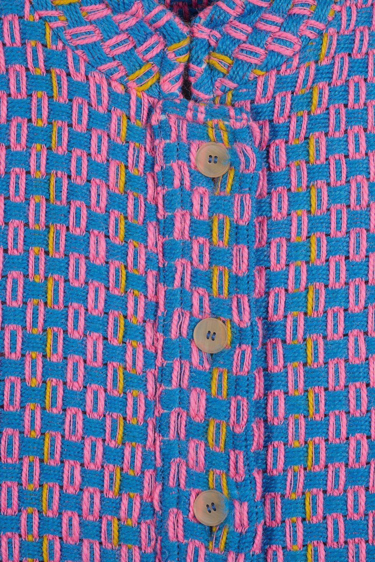 Maria de la Orden | Thelma Vest Swedish Blue Tweed